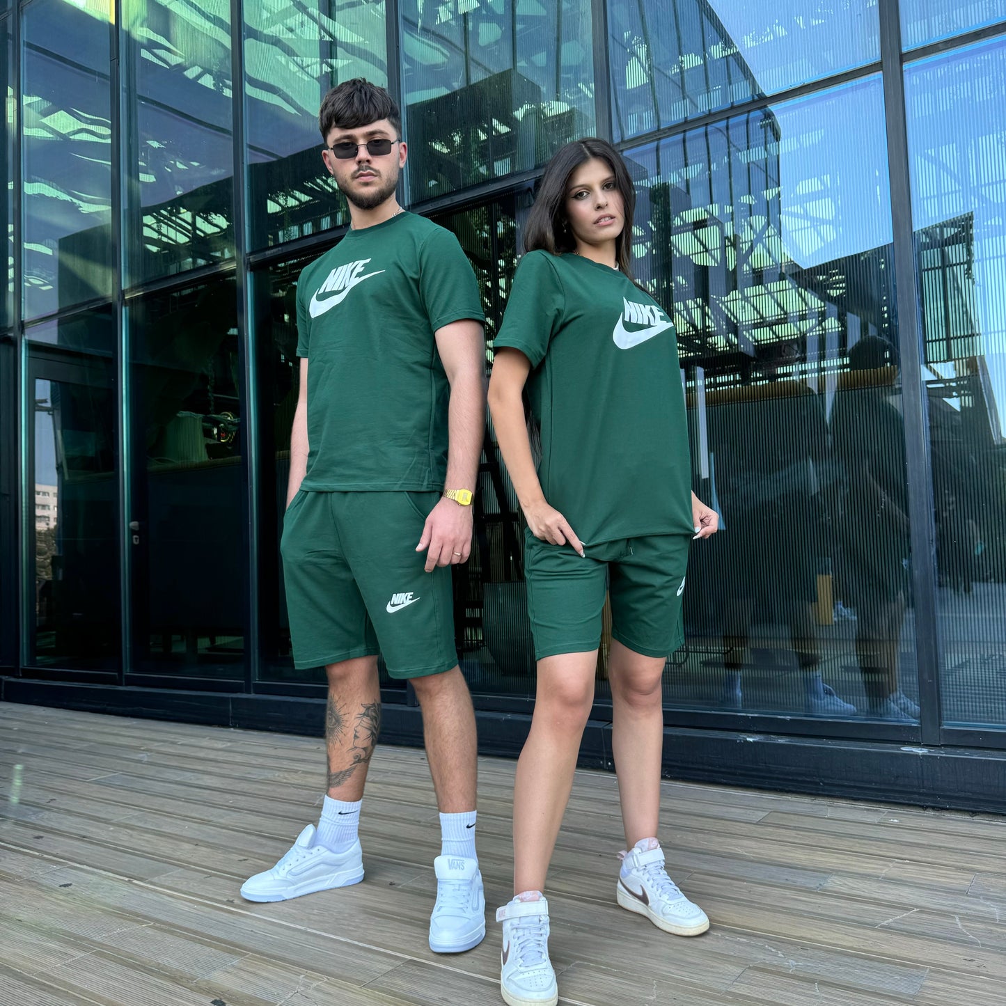 Set de cuplu 1+1 - Deep Green