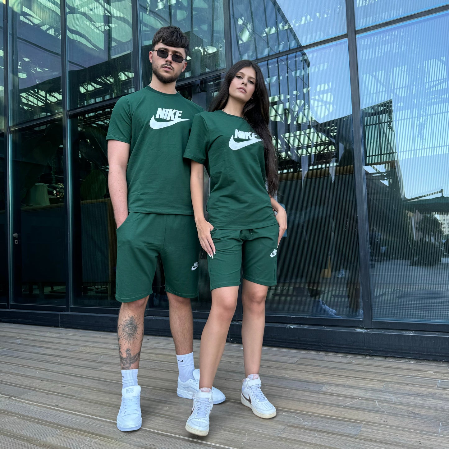 Set de cuplu 1+1 - Deep Green