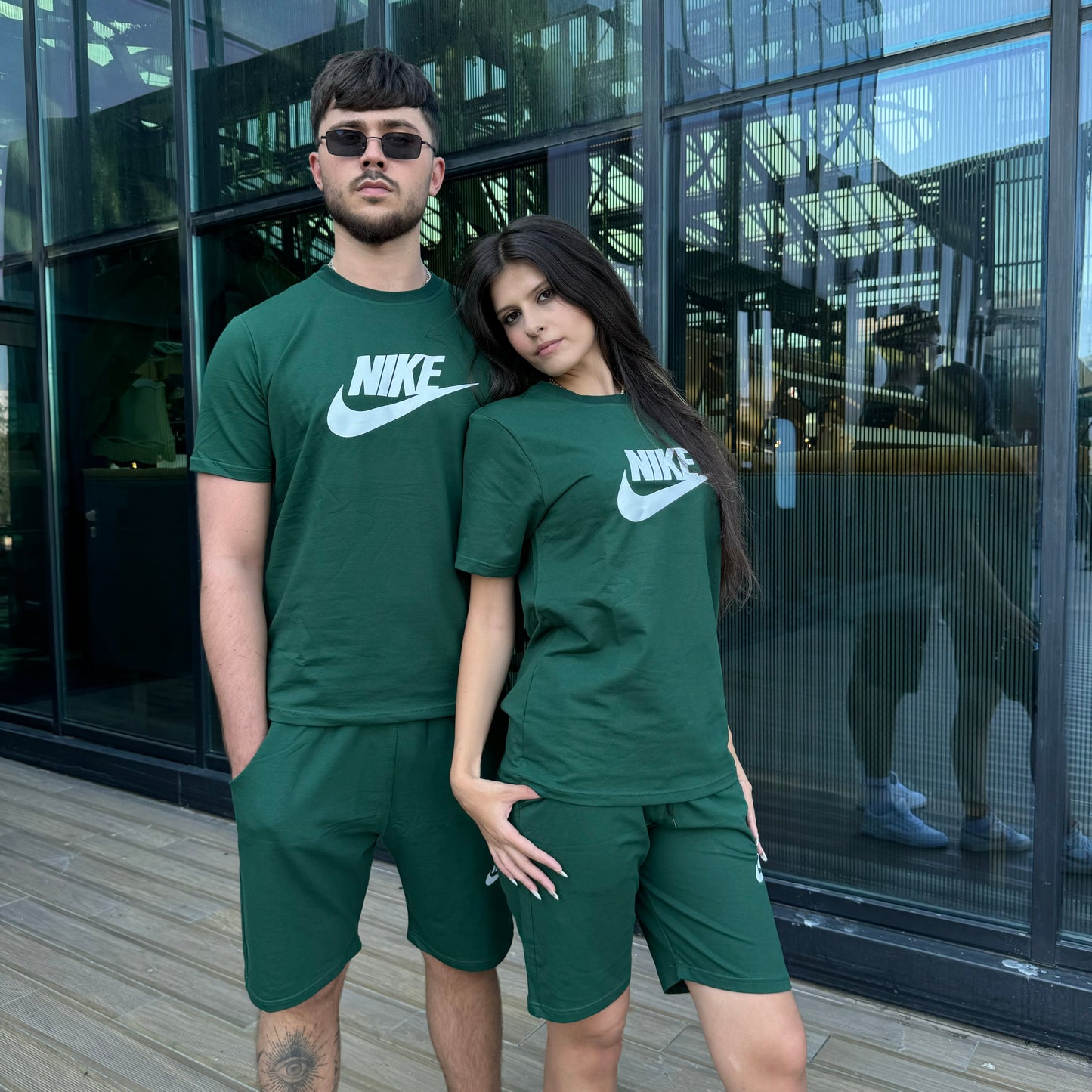 Set de cuplu 1+1 - Deep Green