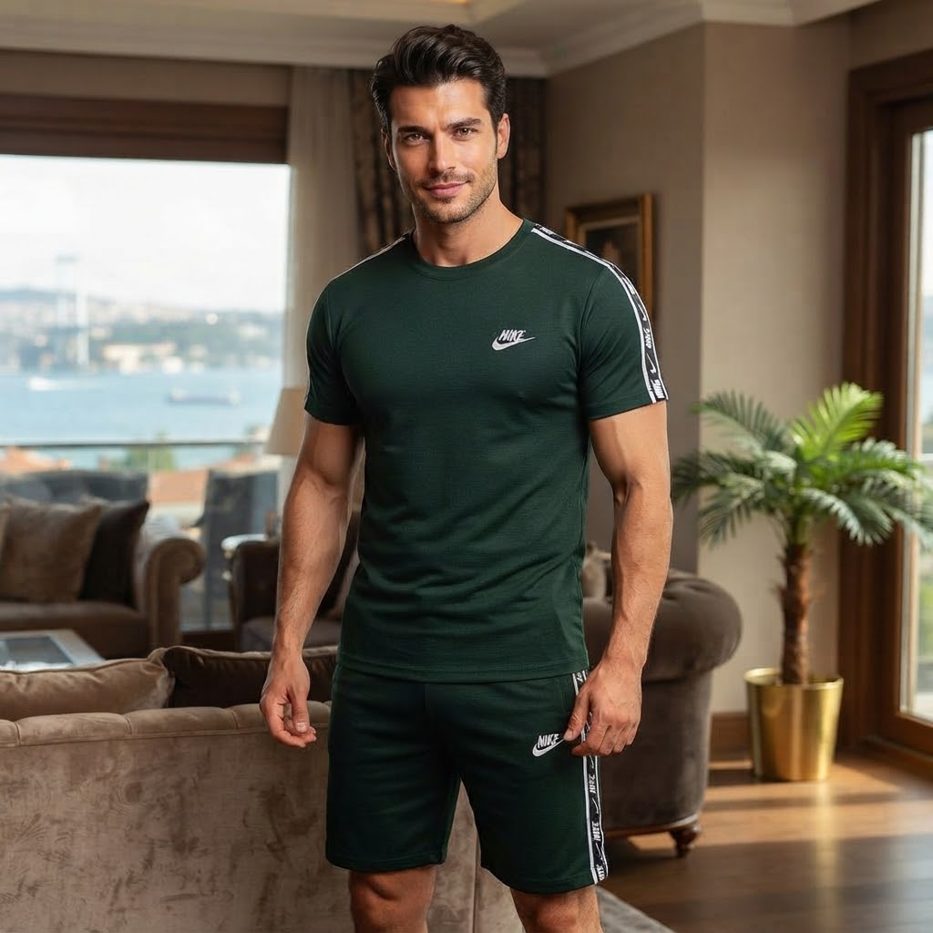 Compleu de vara barbat - Prestige Green