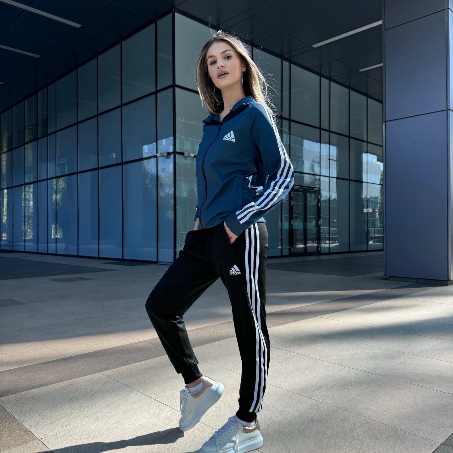 Trening damă - Easy Marine Stripes