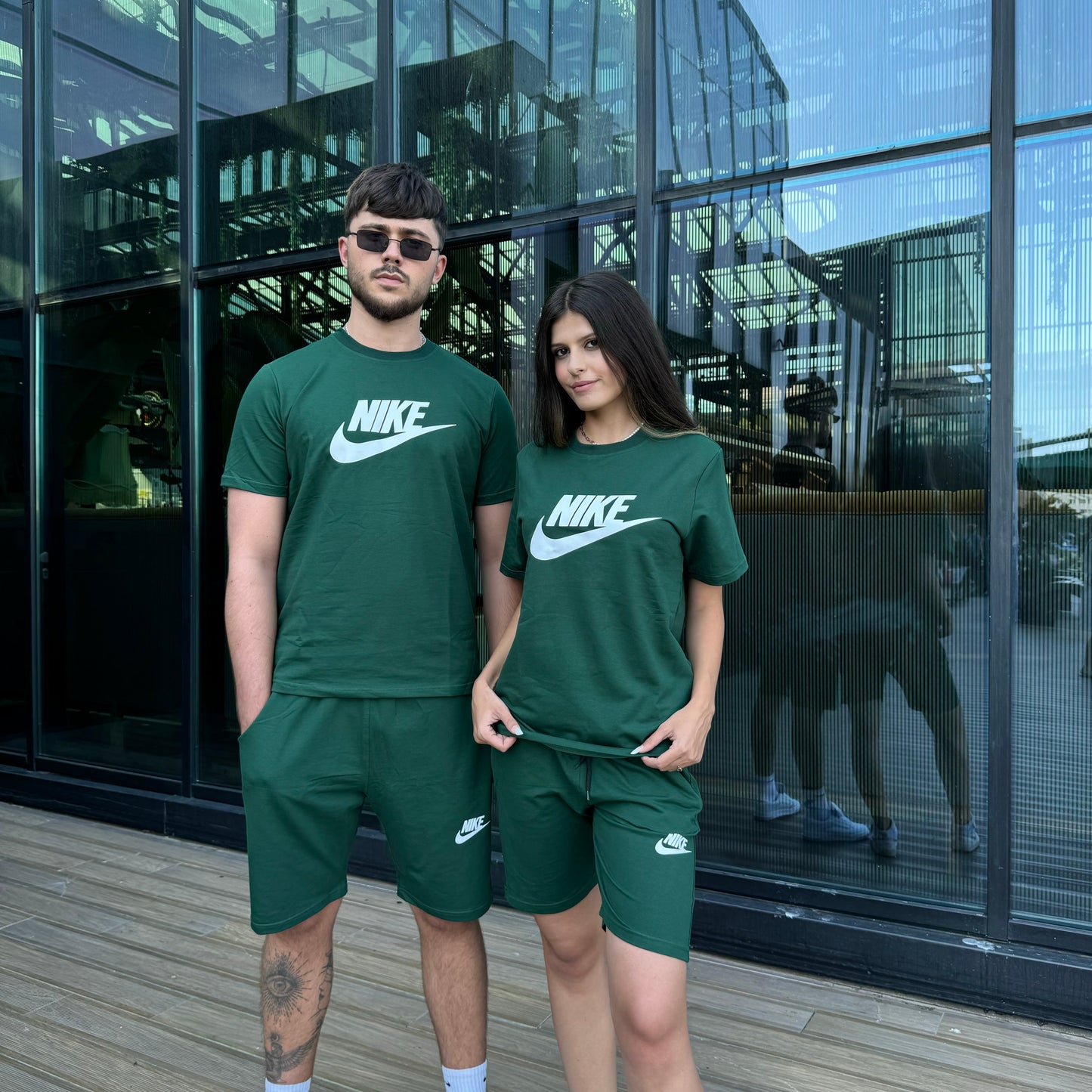 Set de cuplu 1+1 - Deep Green