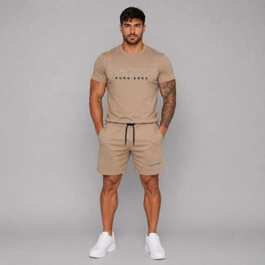 Compleu de vara barbat - Beige Rhythm